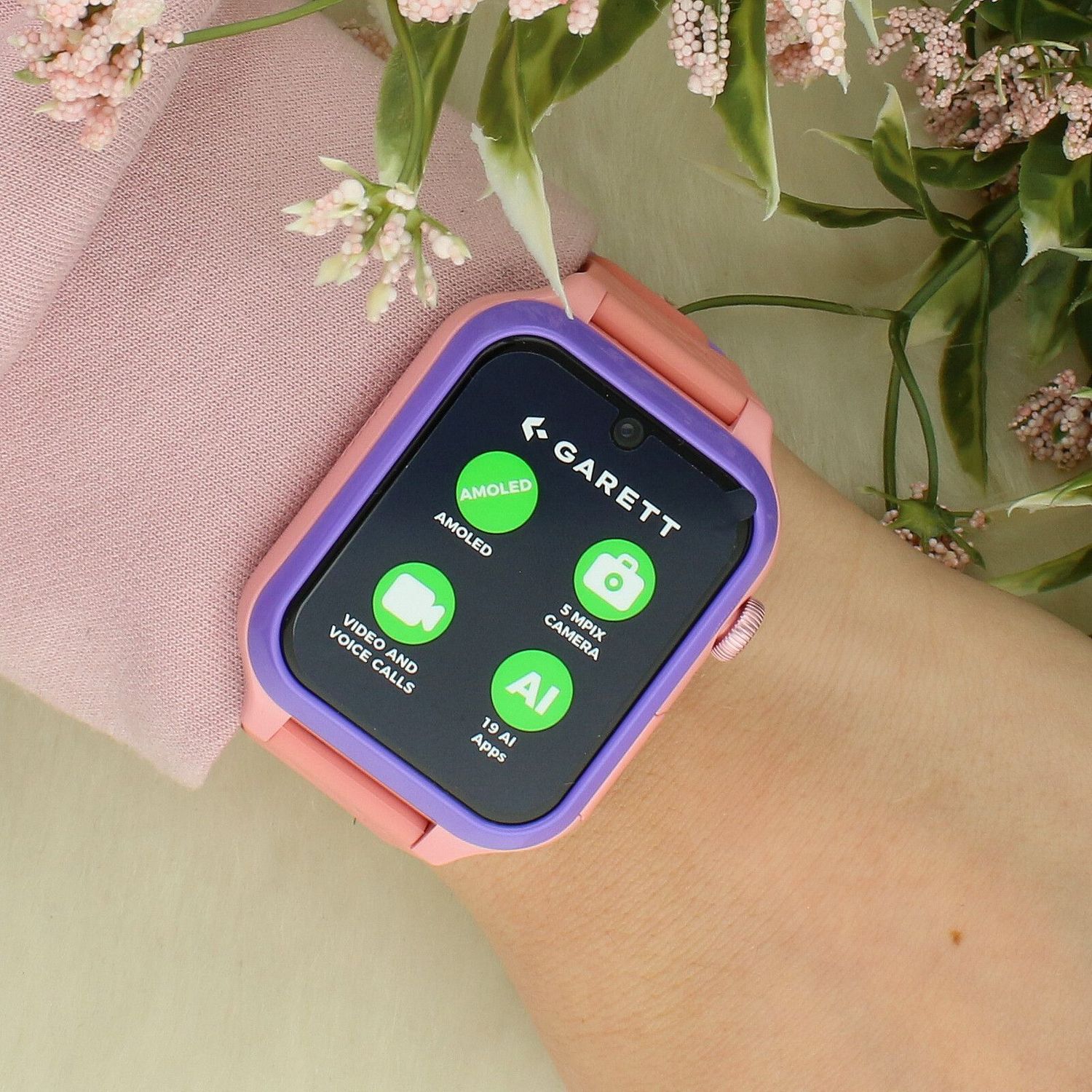 Smartwatch Garett Kids Essa 2 AI 4G Różowy z GPS i AMOLED 1,78″ (1).jpg